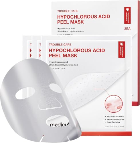 Medicube Red masque tissu Peel-Off hypochloreux x3 purifiant