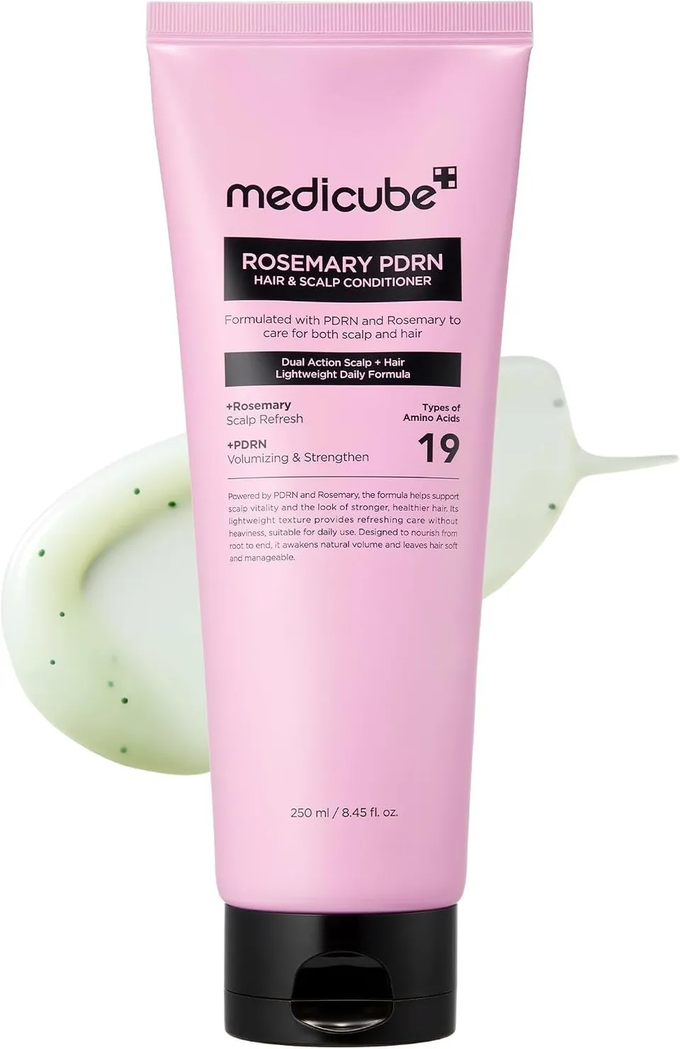 Medicube PDRN Pink Rosemary après-shampoing 250 ml épaississant