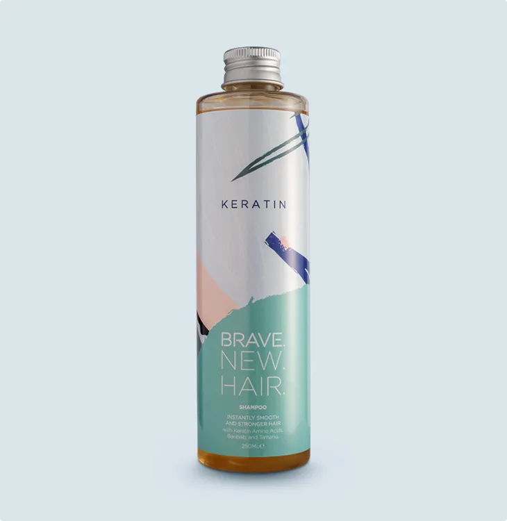 Brave New Hair Keratin shampoing protéines lissant