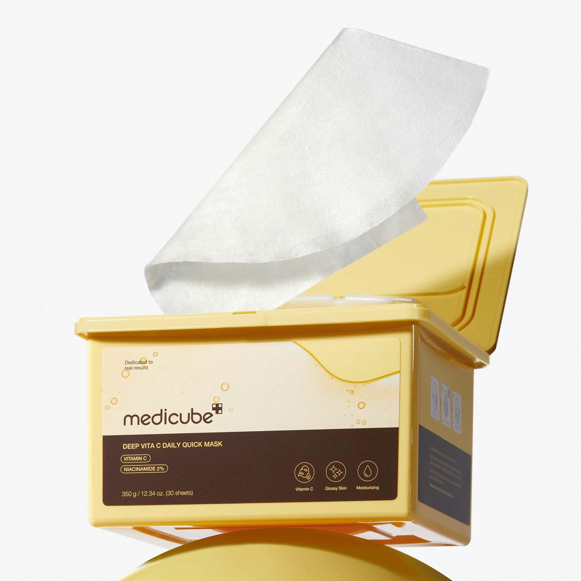 Medicube Deep Vita C masque visage vitamine C x30 éclat