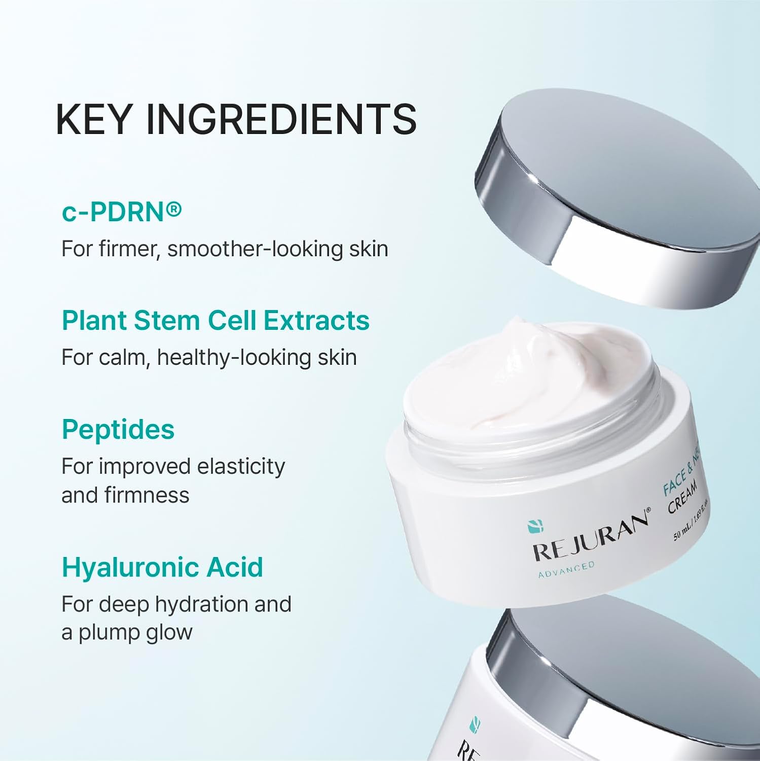 Rejuran Moisturizers Advanced Face & Neck Firming Cream crème pot lift