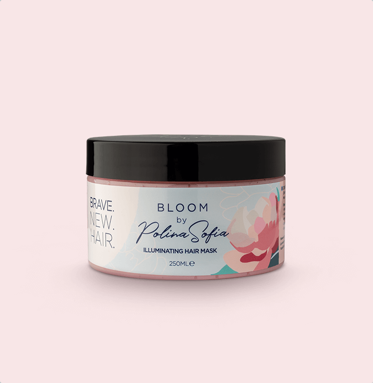 Brave New Hair Bloom masque cheveux coco argan pivoine
