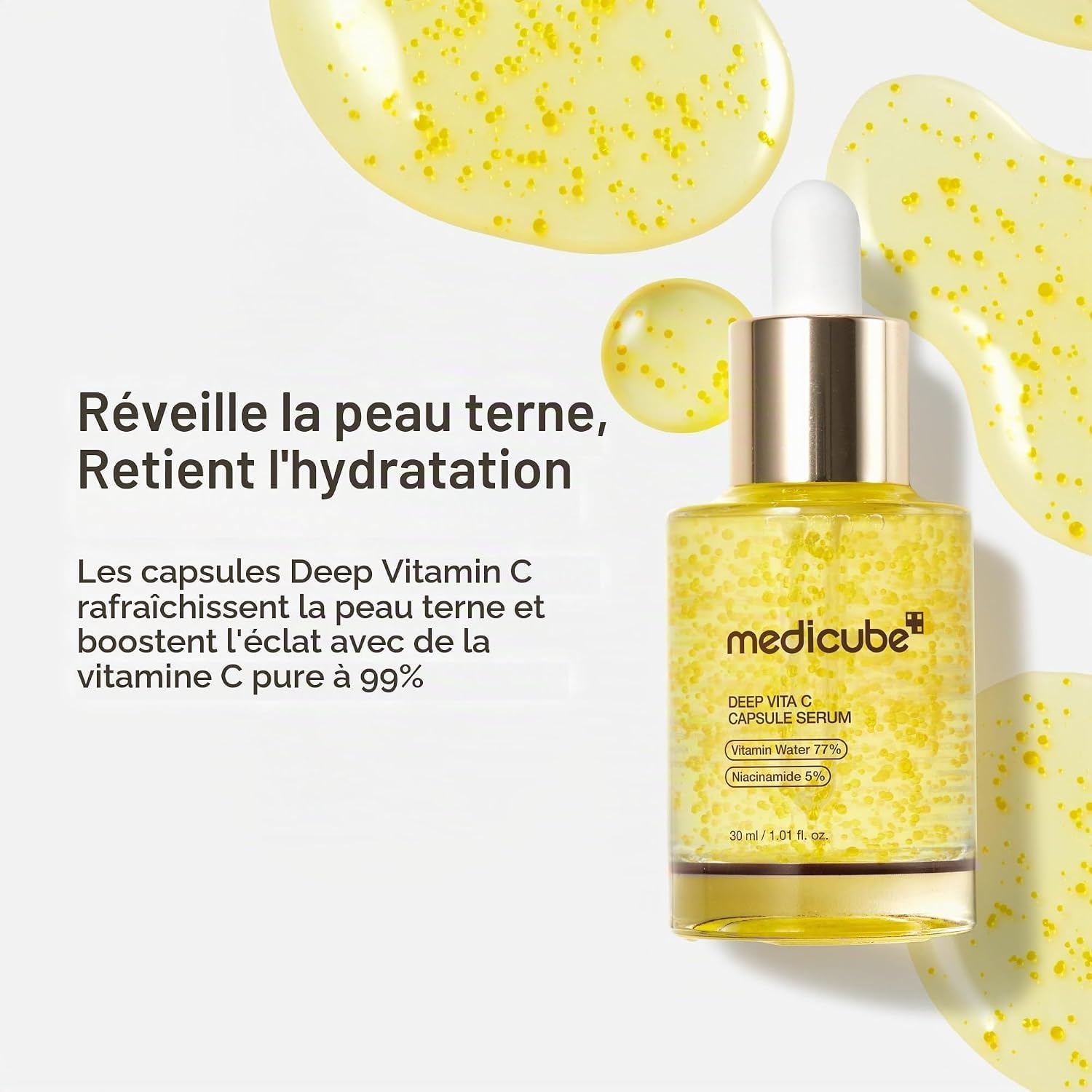 Medicube Deep Vita C sérum capsules vitamine C 30 ml