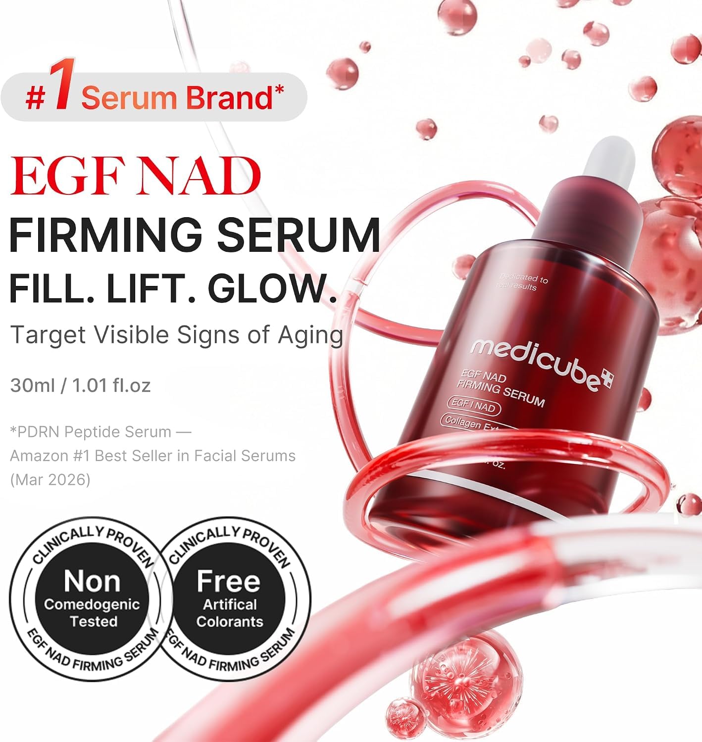 Medicube Deep Reviving Sérum 30 ml NAD EGF fermeté