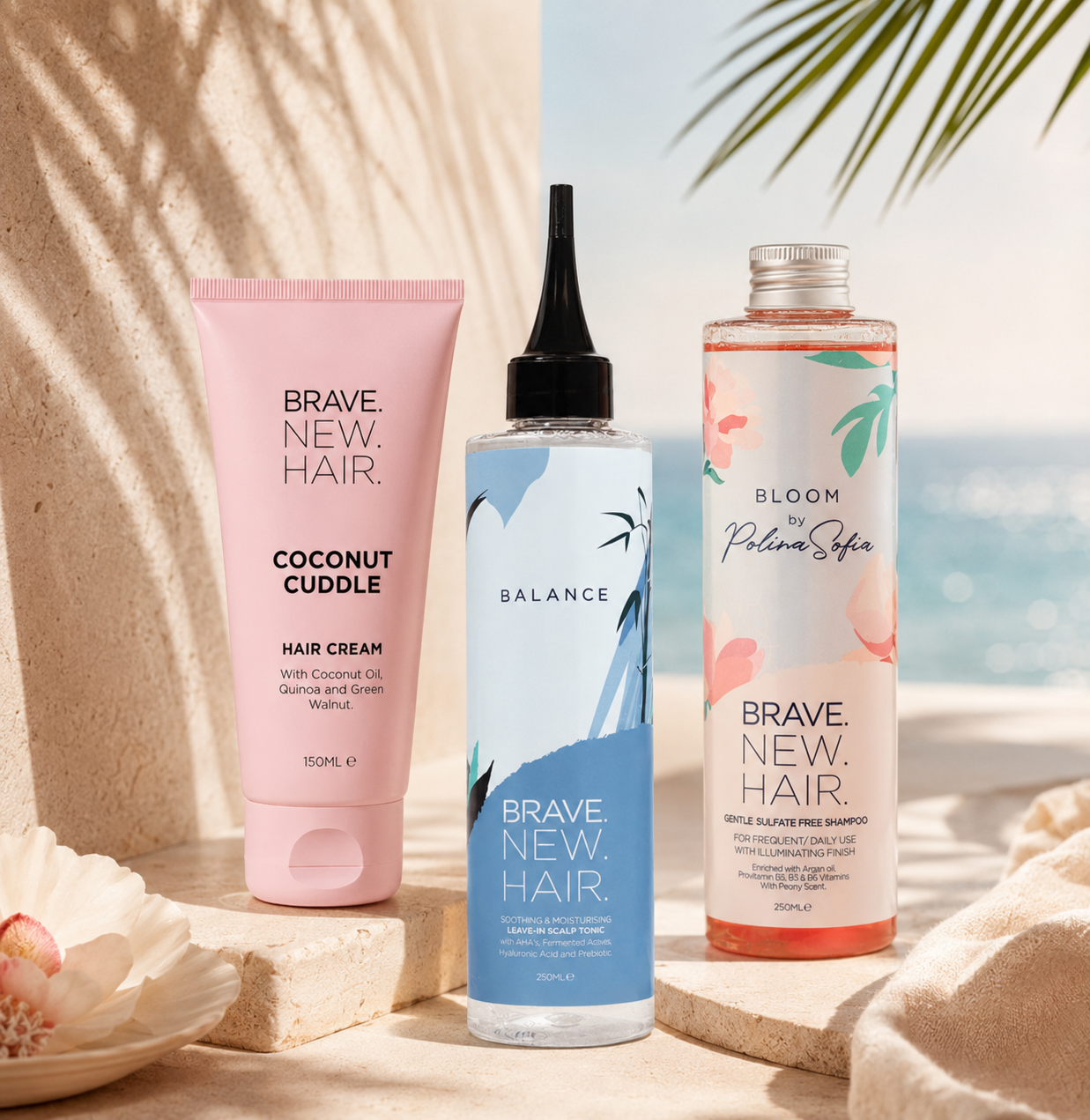 Brave New Hair Classic Summer Set coffret été 3 soins