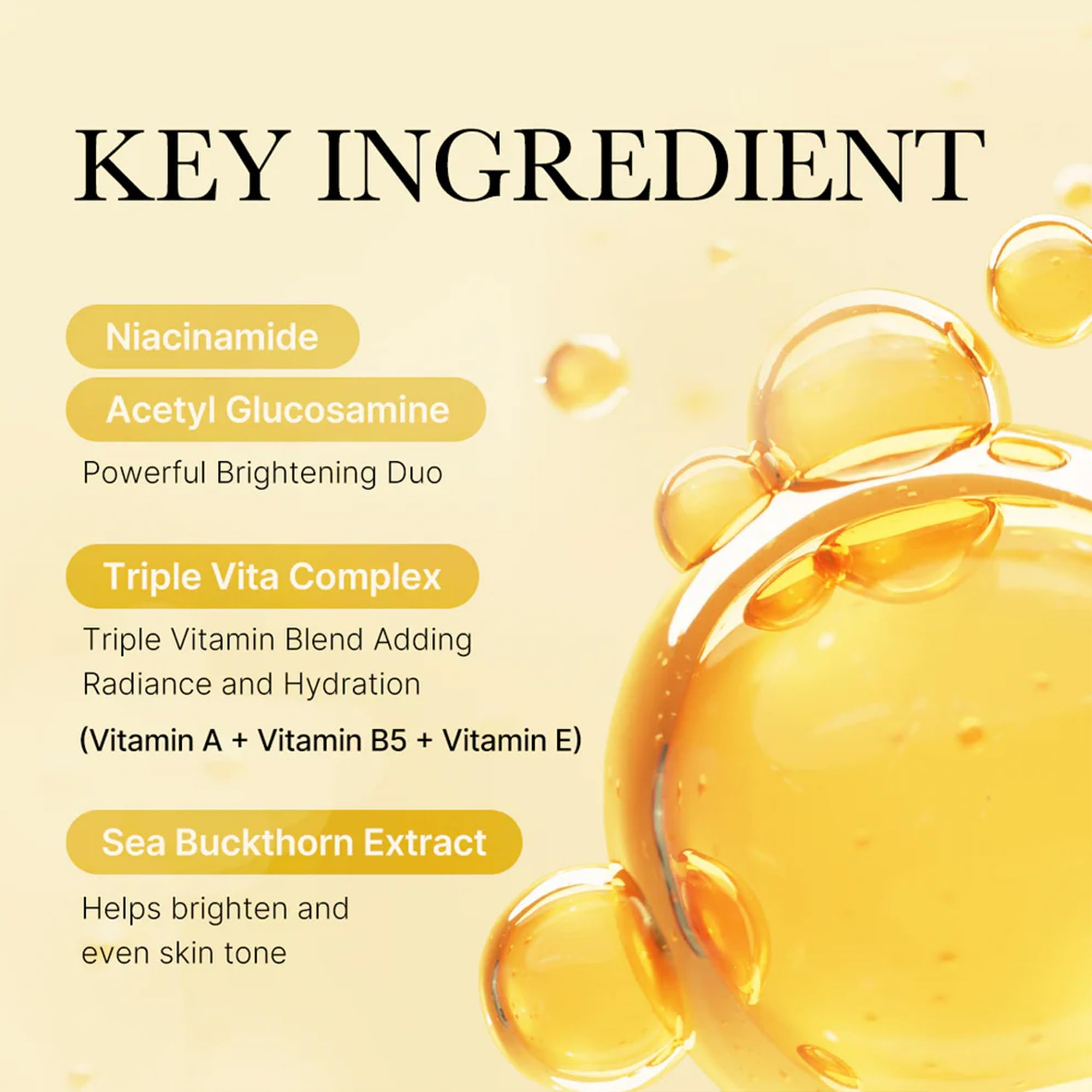 Medicube Deep Vita C masque visage vitamine C x30 éclat