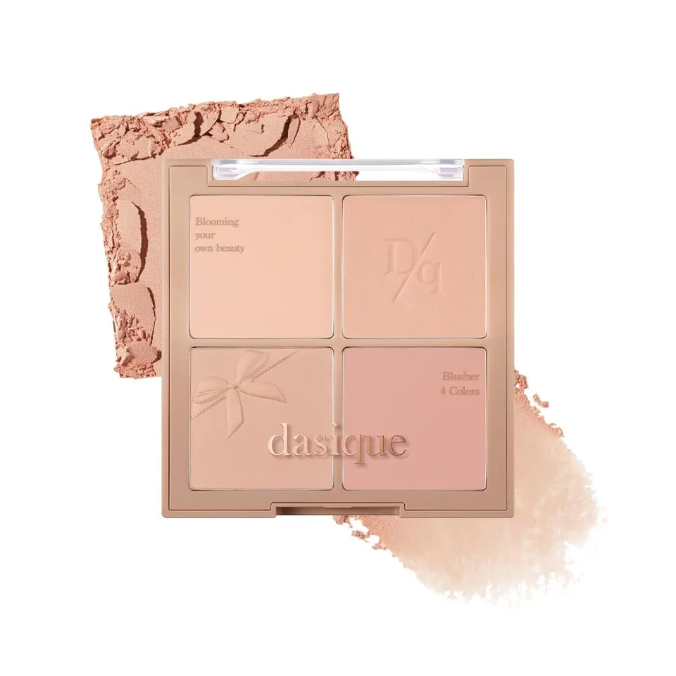 Dasique Blending Mood Cheek 10 blush poudre nude 4 teintes