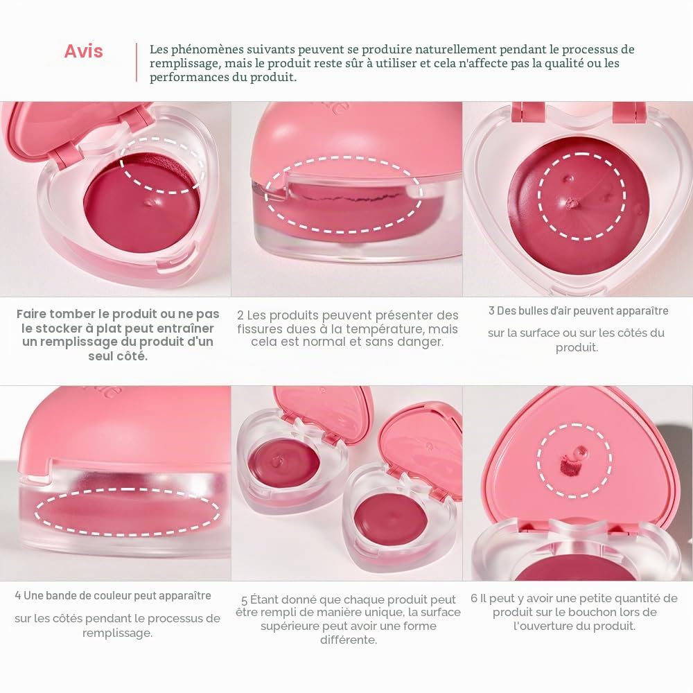 Dasique Souffle Color Pot 09 Haze Rosy blush crème 2 en 1 rose