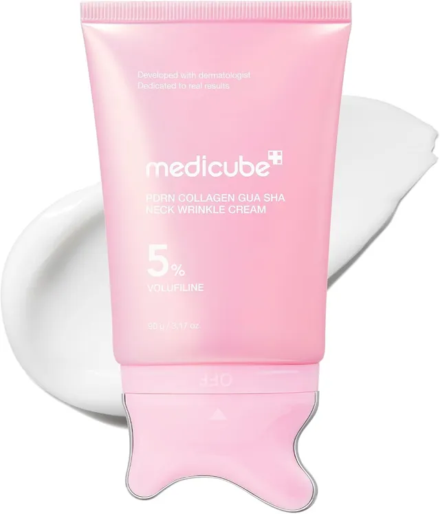 Medicube PDRN Pink crème cou collagène Guasha 90 g fermeté