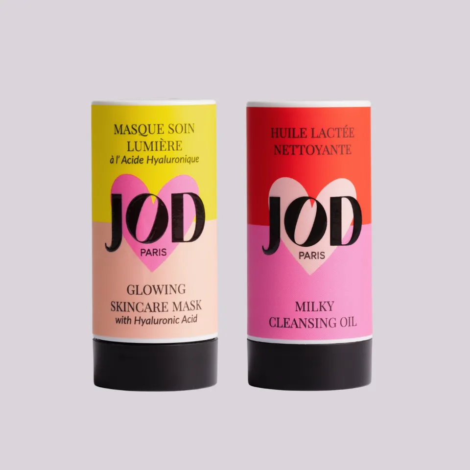 JOD Les Duos L'Illuminée Duo Visage Éclat Huile + Masque Lumière