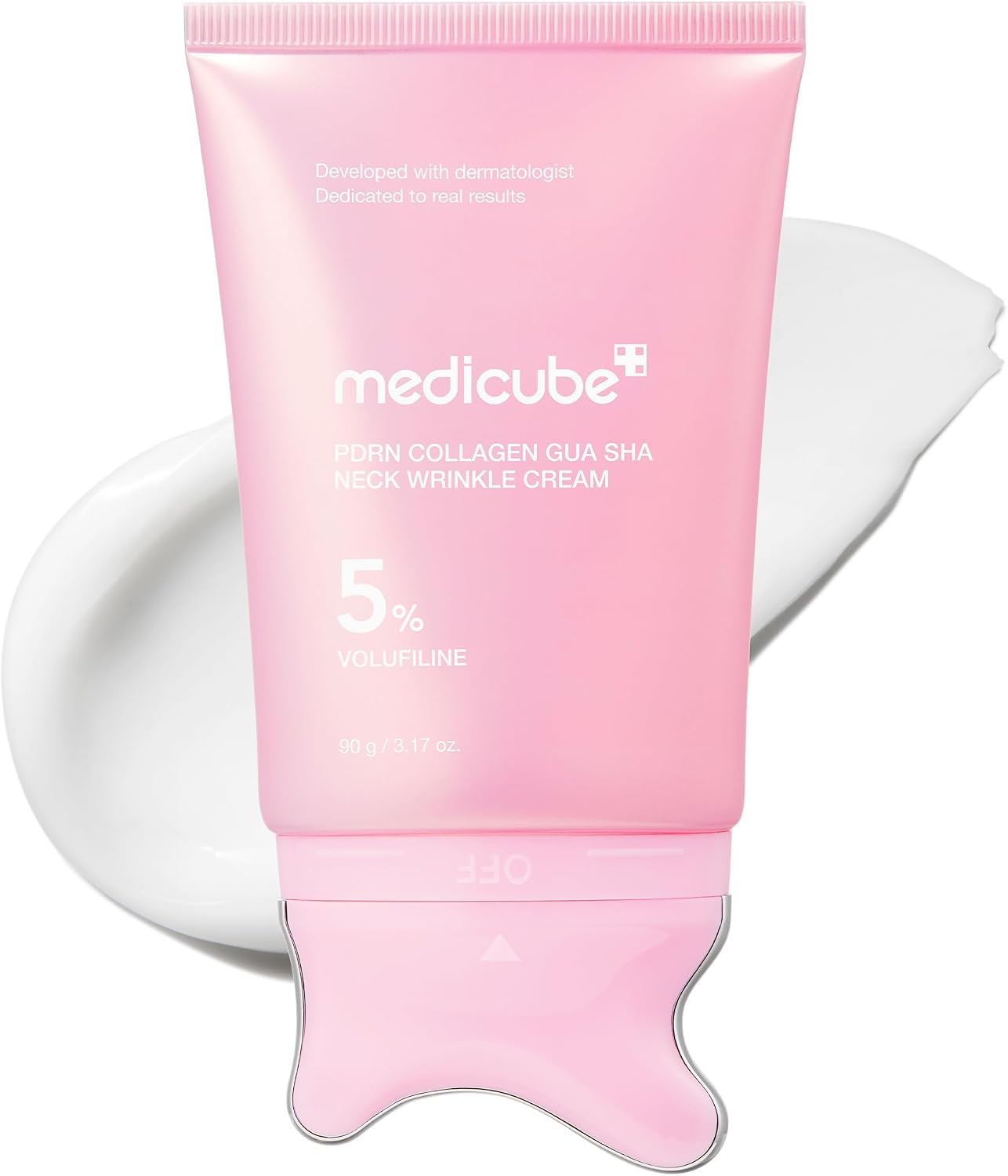 Medicube PDRN Pink crème cou collagène Guasha 90 g fermeté