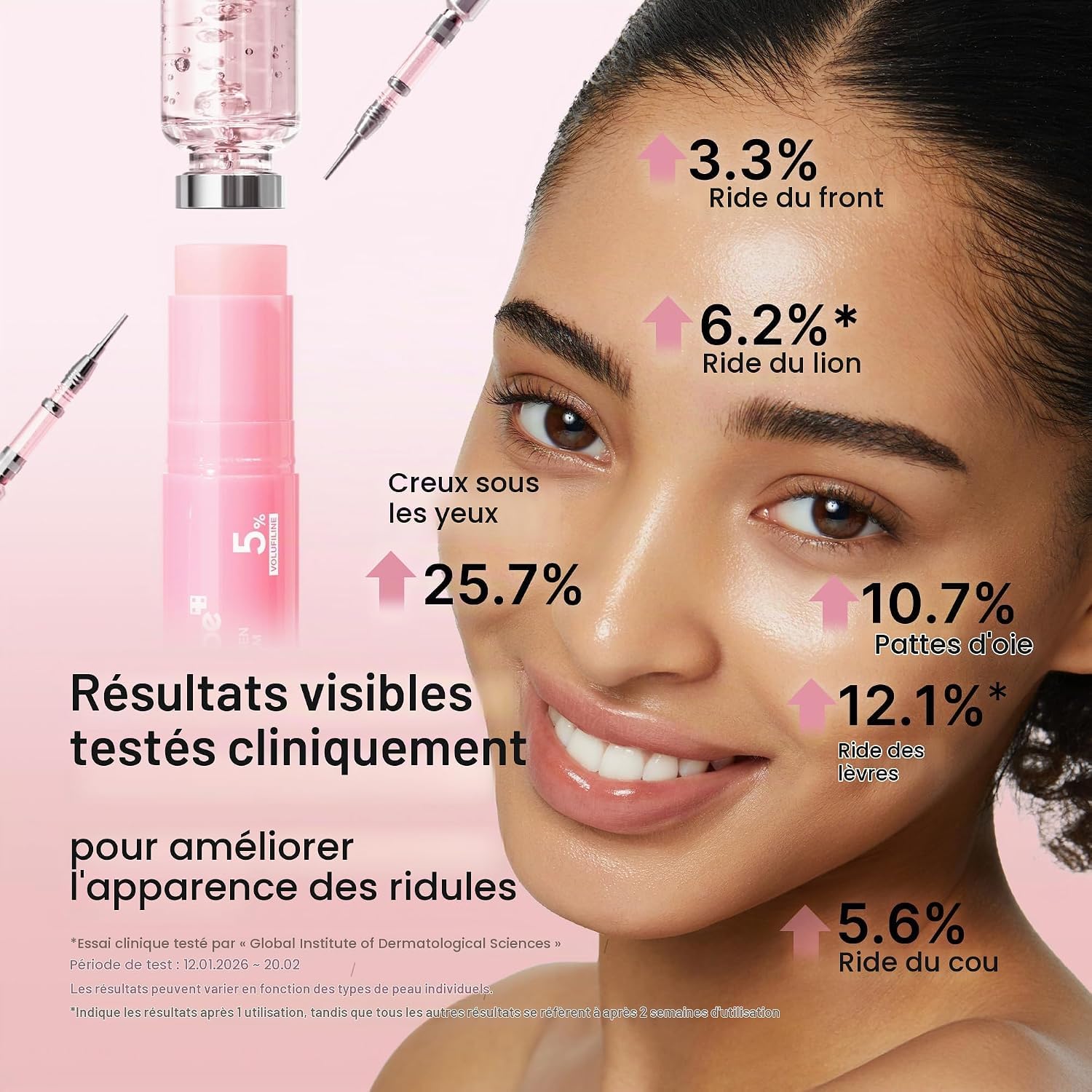 Medicube PDRN Pink Stick Baume Volume Collagène Visage
