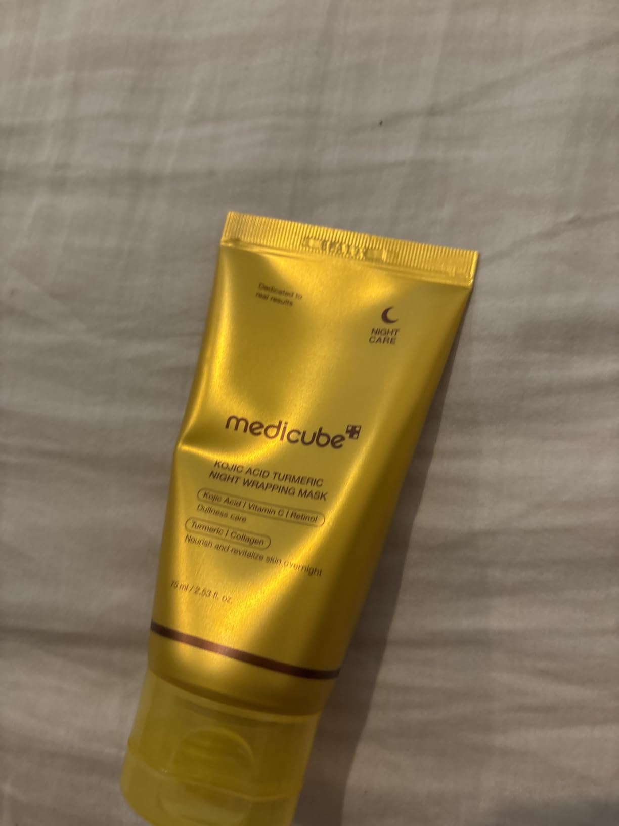 Medicube Kojic Acid masque nuit peel-off curcuma Turmeric 2.0