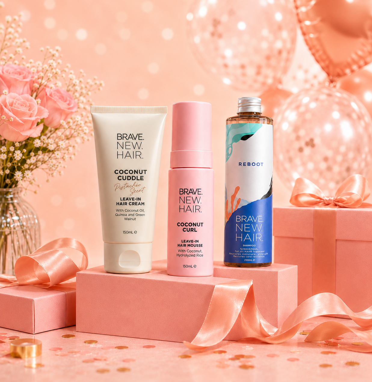 Brave New Hair Sets coffret Box 1 Growth pousse