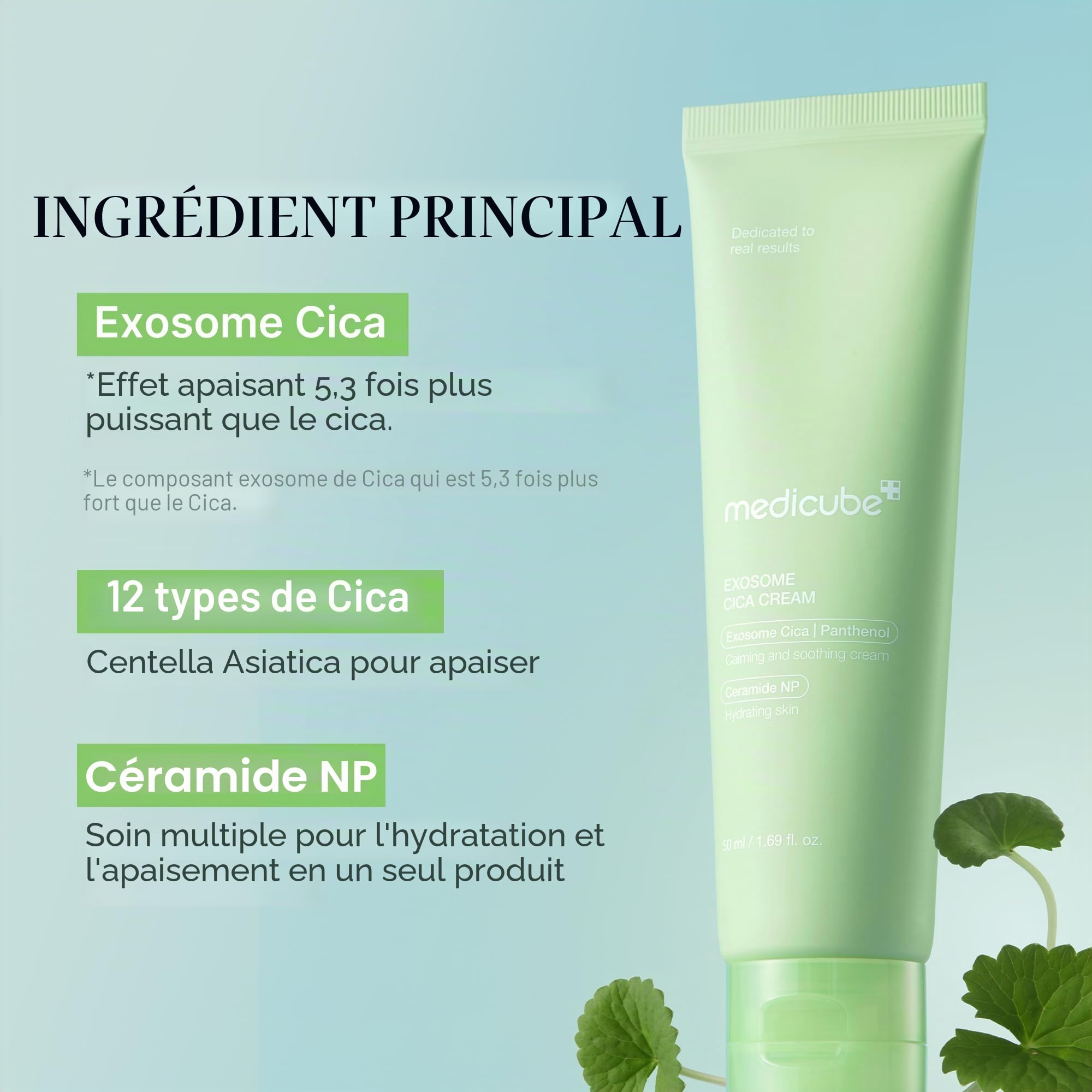 Medicube Super Cica Crème Exosome CICA crème visage 50 ml