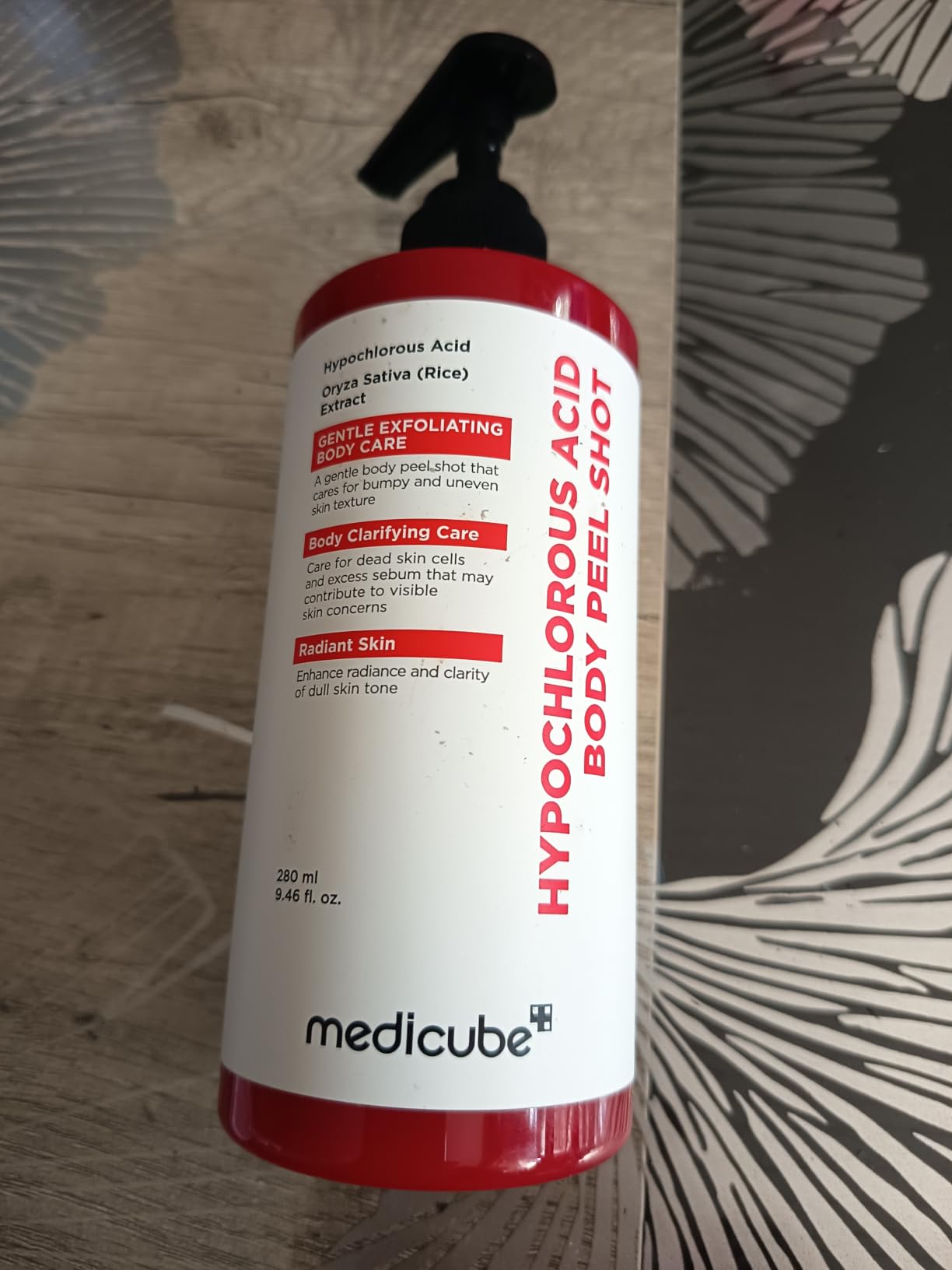 Medicube Red Body Peel Shot Peeling Corps acide hypochloreux