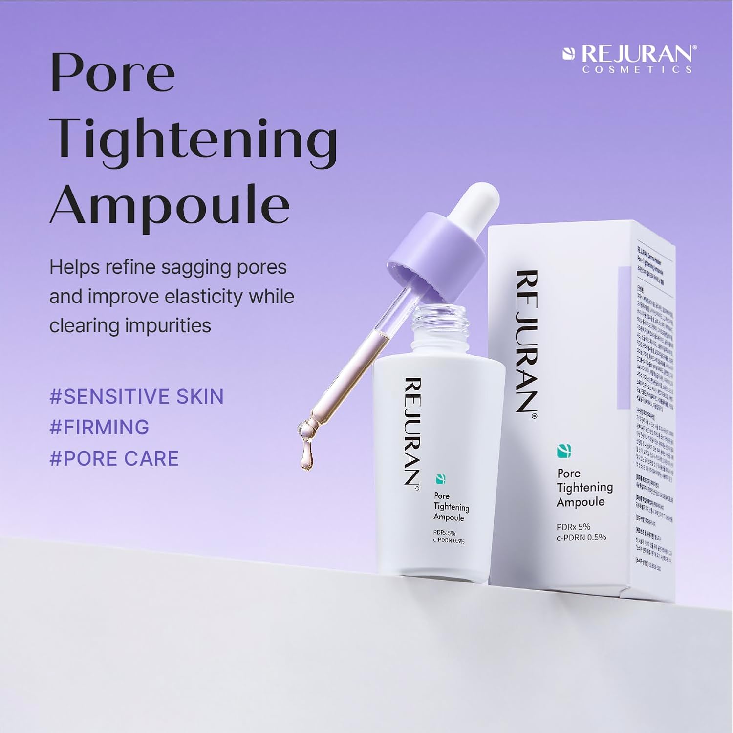 Rejuran Pore Tightening Ampoule sérum pores dilatés 30mL