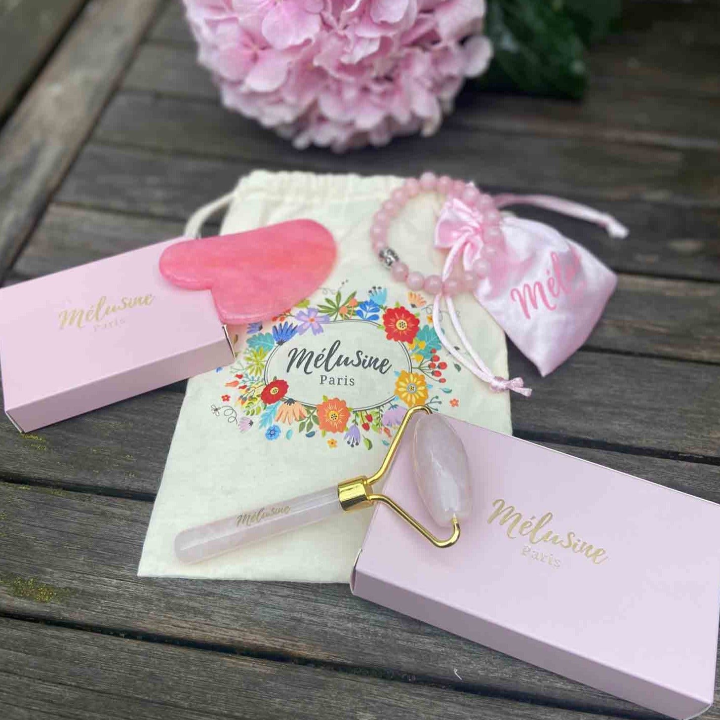 Mélusine Coffrets cadeaux Pierre Précieuse coffret quartz rose
