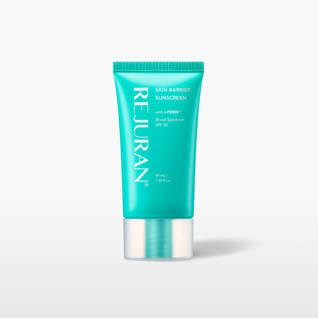 Rejuran Skin Barrier Duo Set solaire visage SPF50 pochette