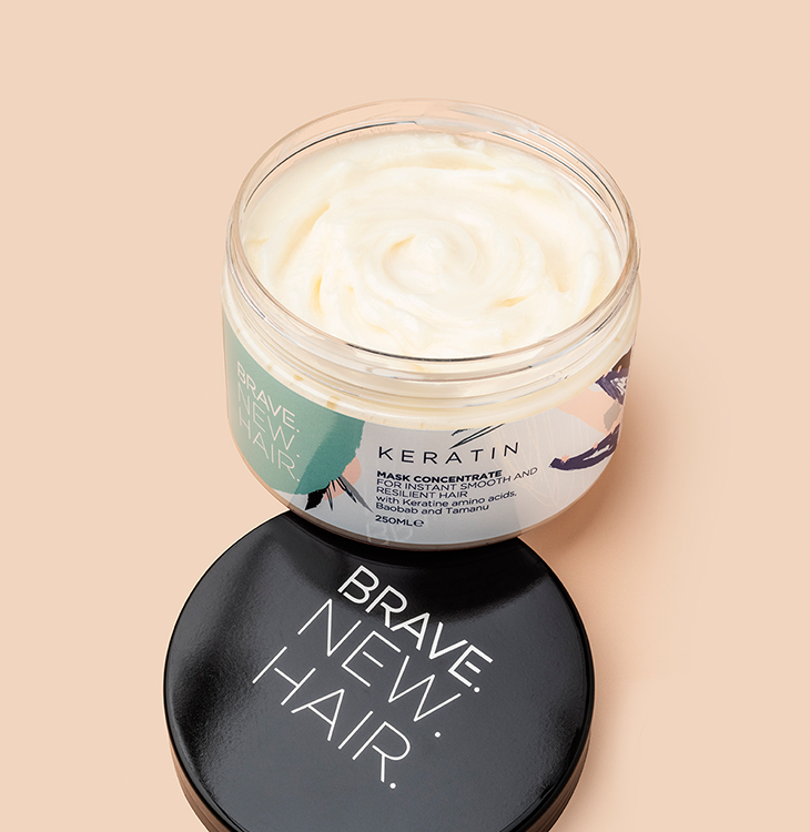 Brave New Hair Keratin masque cheveux kératine coco