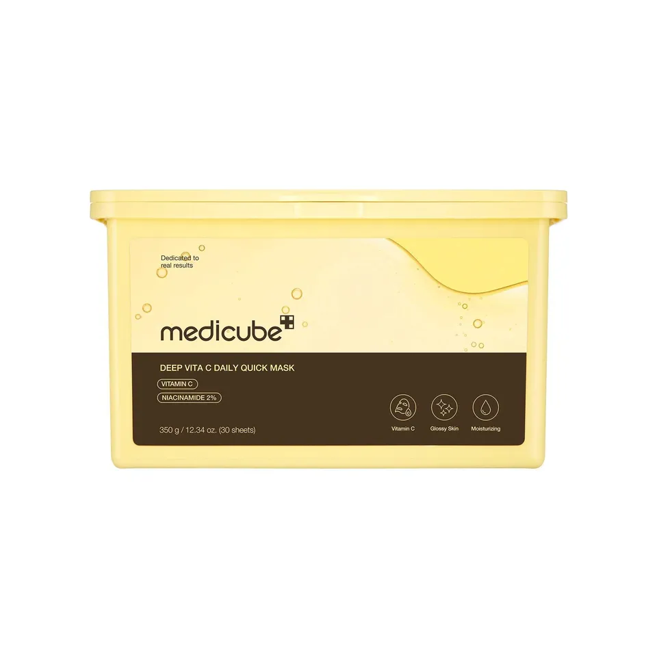 Medicube Deep Vita C masque visage vitamine C x30 éclat