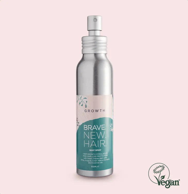 Brave New Hair GROWTH spray sérum racines romarin