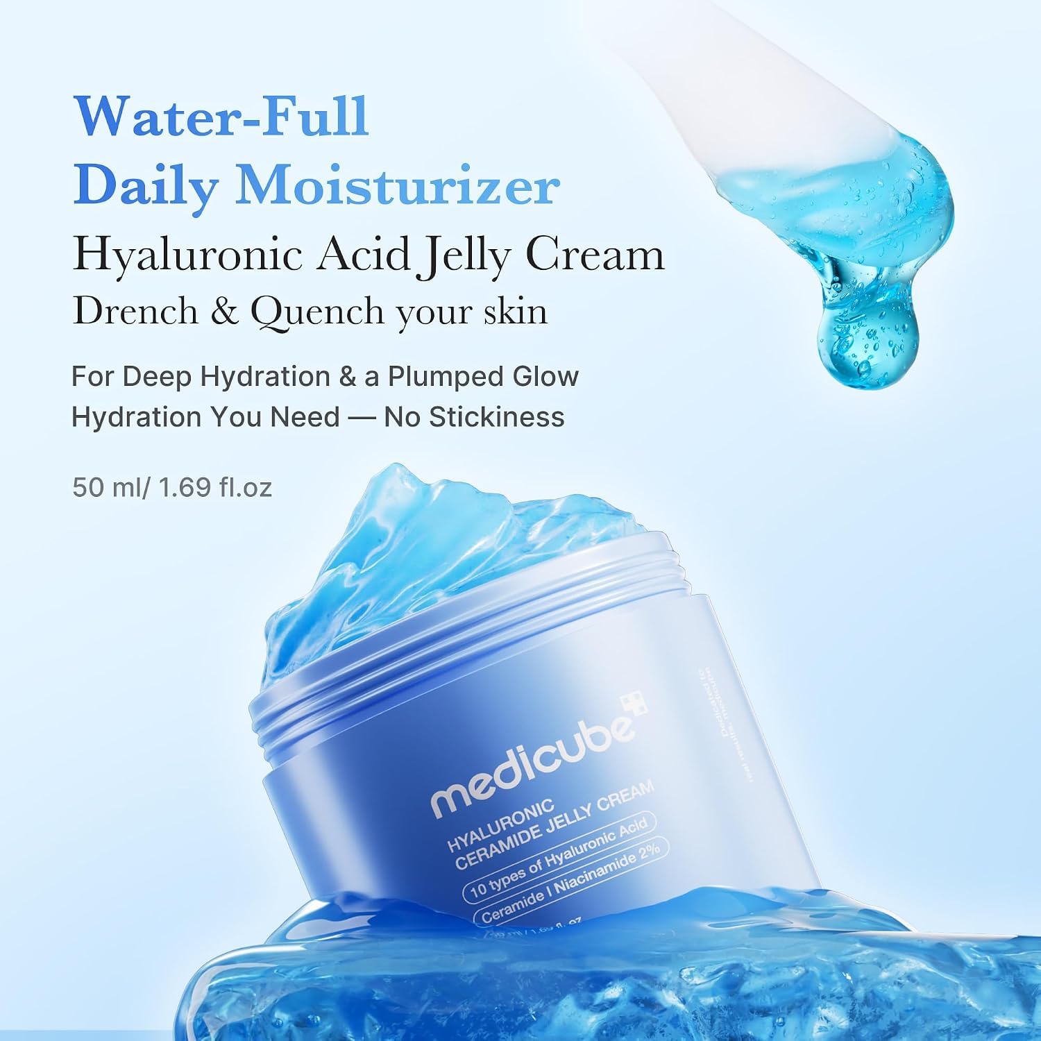 Medicube Triple Collagen Jelly Crème Hyaluronique 50 ml