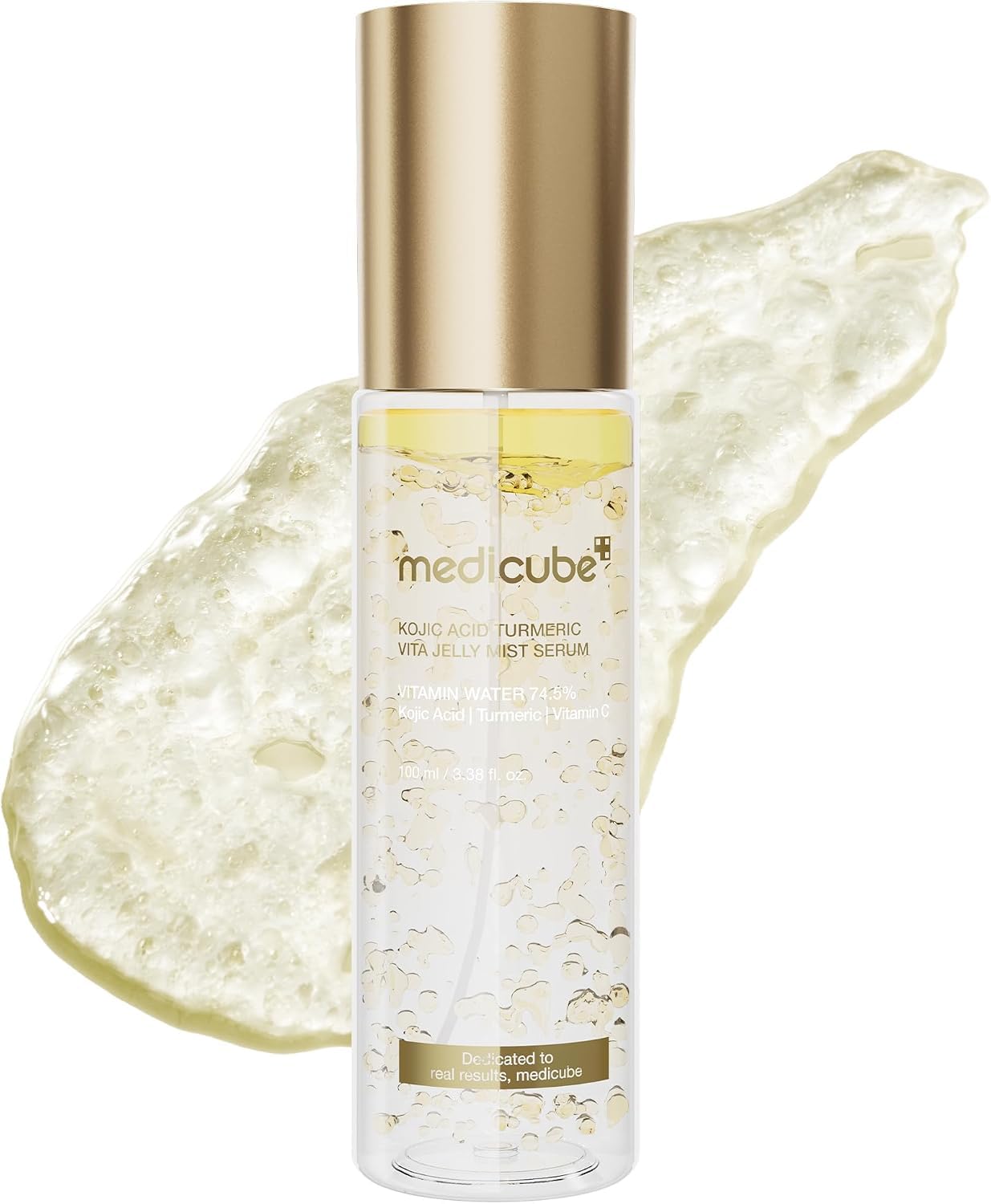Medicube Kojic Acid Jelly Mist Sérum 100 ml curcuma éclat