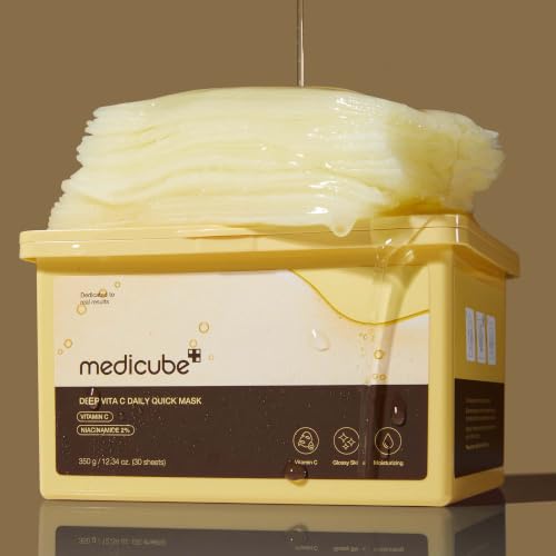Medicube Deep Vita C masque visage vitamine C x30 éclat