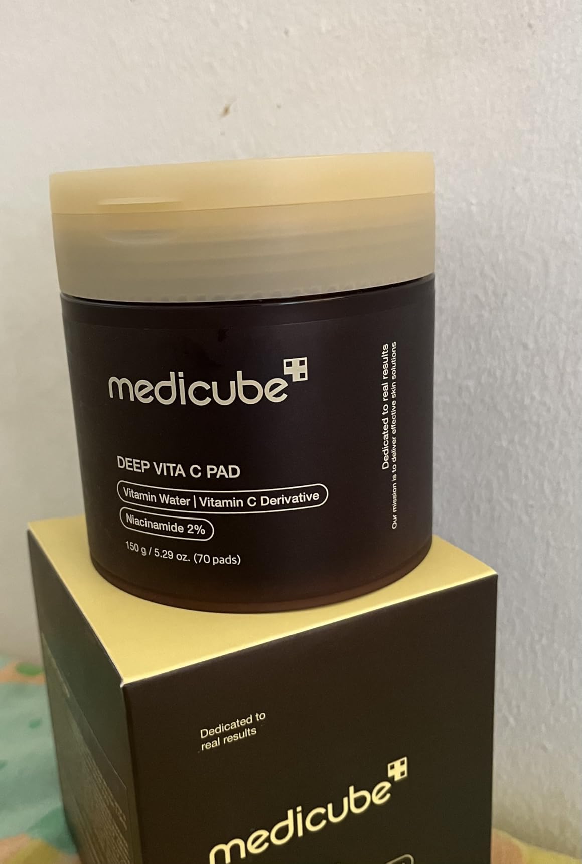 Medicube Deep Vita C Pad disques éclat vitamine C x70 taches