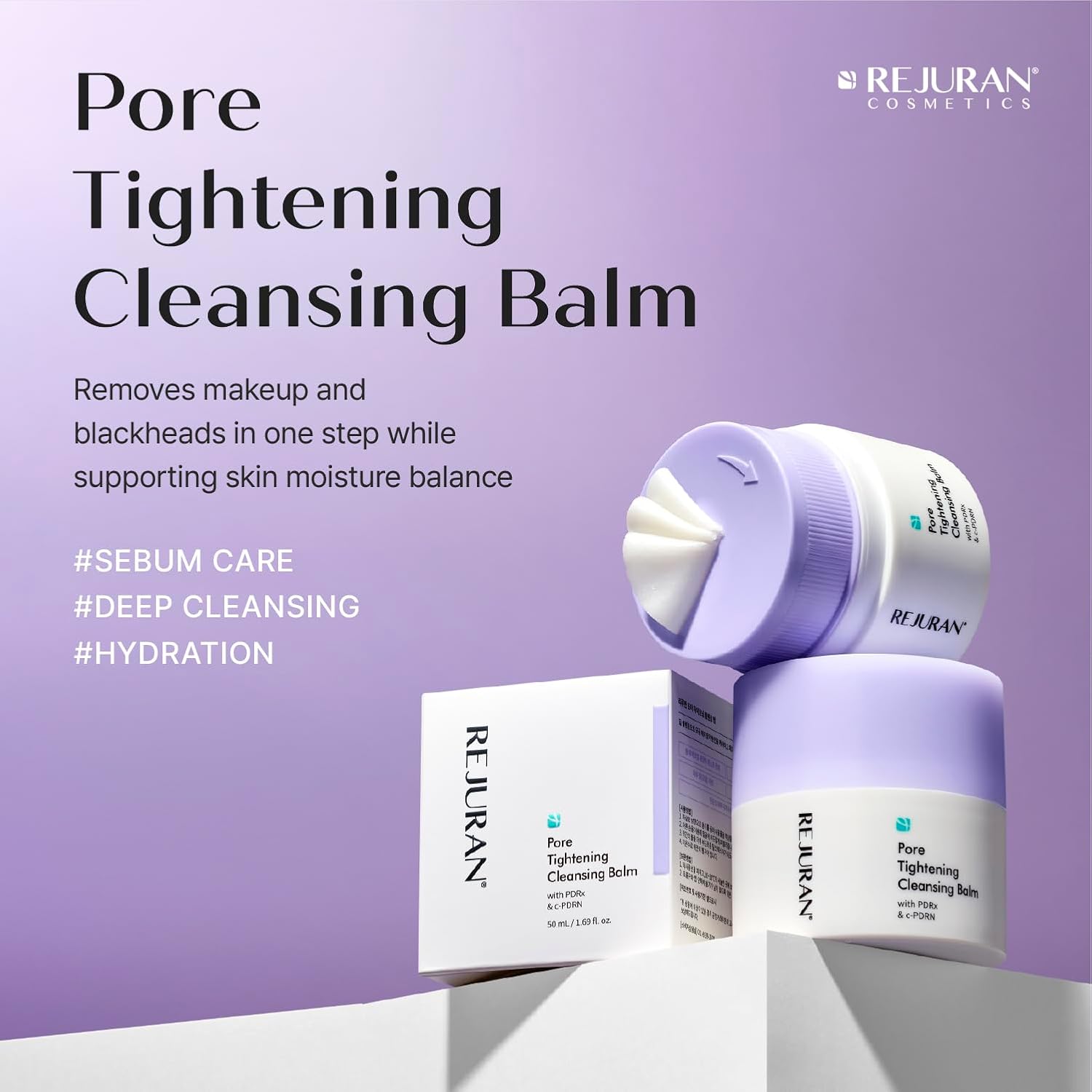 Rejuran Cleansers Pore Tightening Cleansing Balm baume 220mL pores