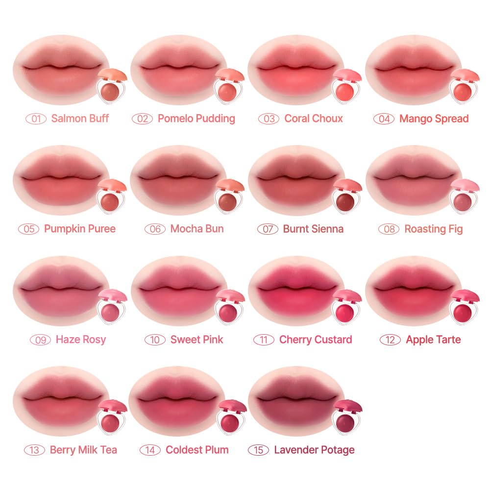 Dasique Souffle Color Pot 09 Haze Rosy blush crème 2 en 1 rose