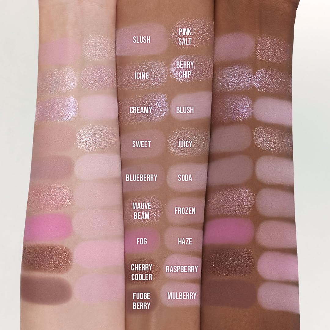 Dasique Eye palette fards paupières 18 Berry Smoothie mat