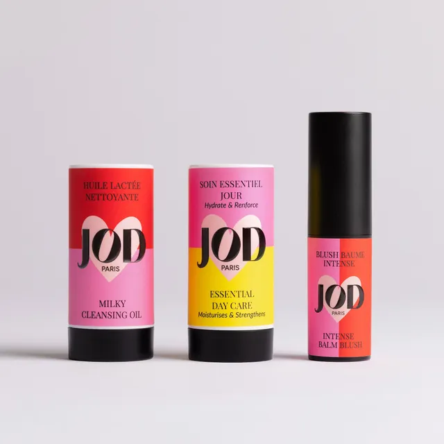 JOD Les Routines Routine l'Astucieuse 3 sticks Corail hydratant