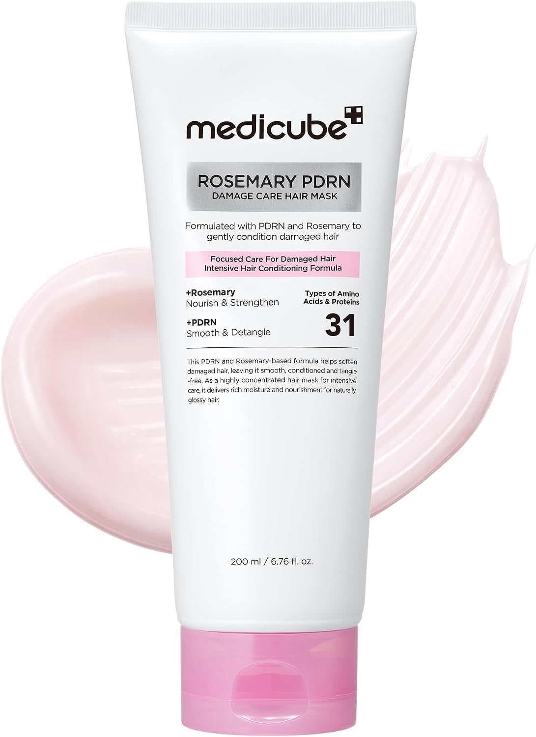 Medicube PDRN Pink Masque Capillaire Romarin PDRN 200ml