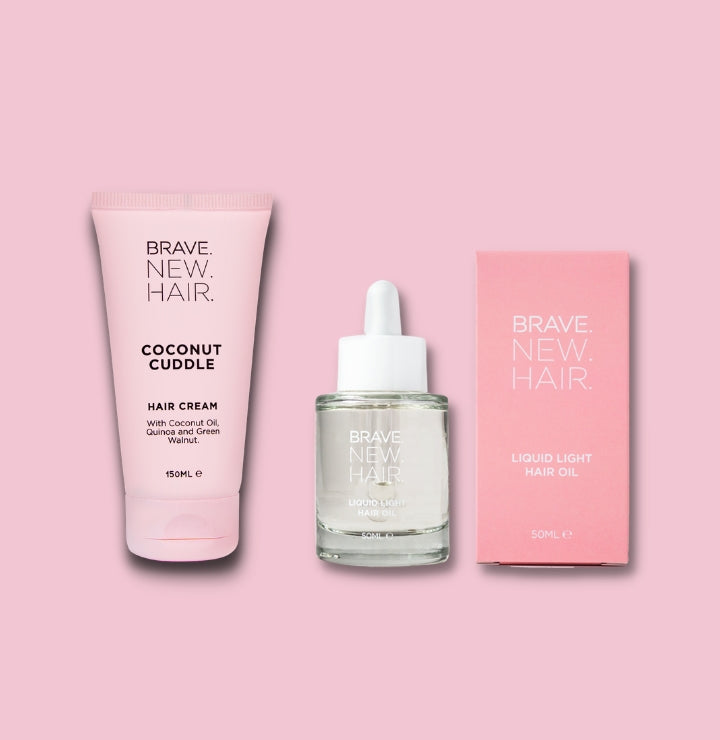 Brave New Hair Shine Liquid Light sérum huile brillance