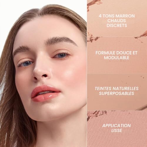 Dasique Blending Mood Cheek 10 blush poudre nude 4 teintes