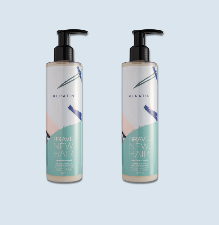 Brave New Hair Keratin après-shampoing protéines léger