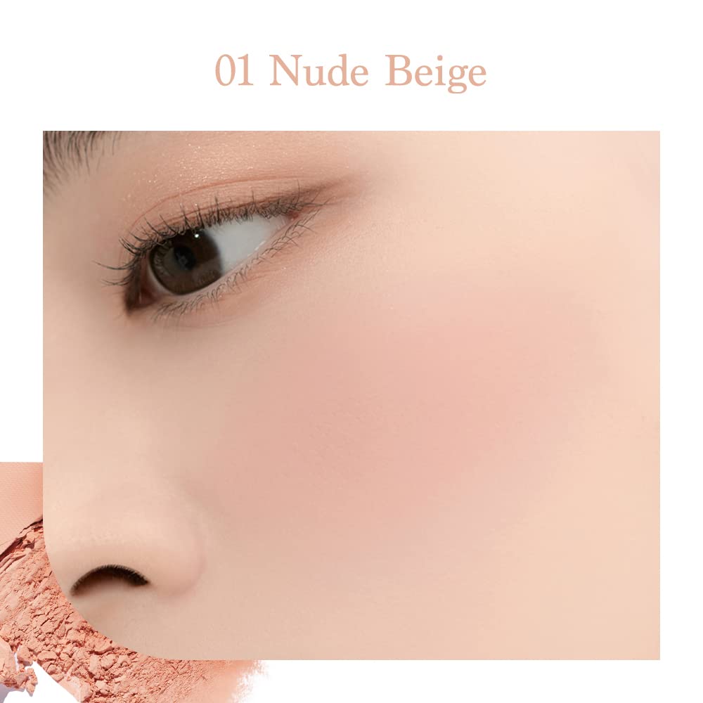Dasique Blending Mood Cheek 04 Beige Knit Blush Poudre