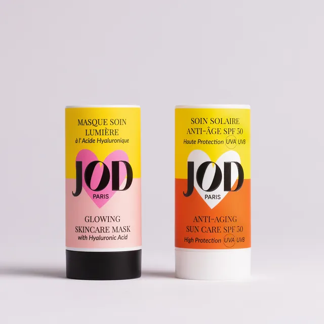 JOD Les Duos Solaire Hydratant Duo Visage SPF 50 Masque Repulpant