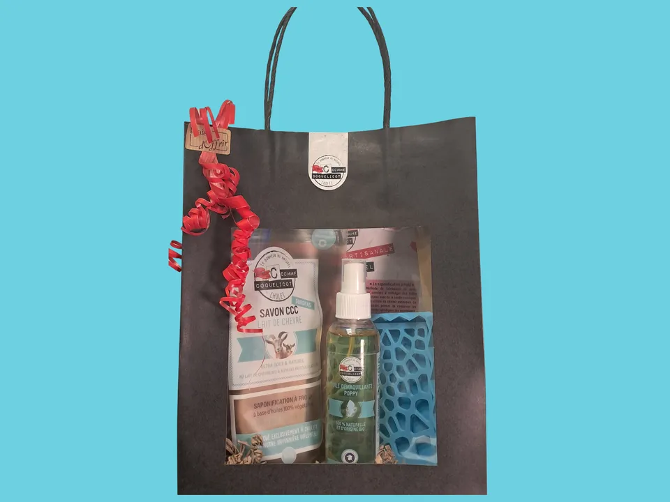 C Comme Coquelicot Coffret douceur lactée coffret soin 3 pièces