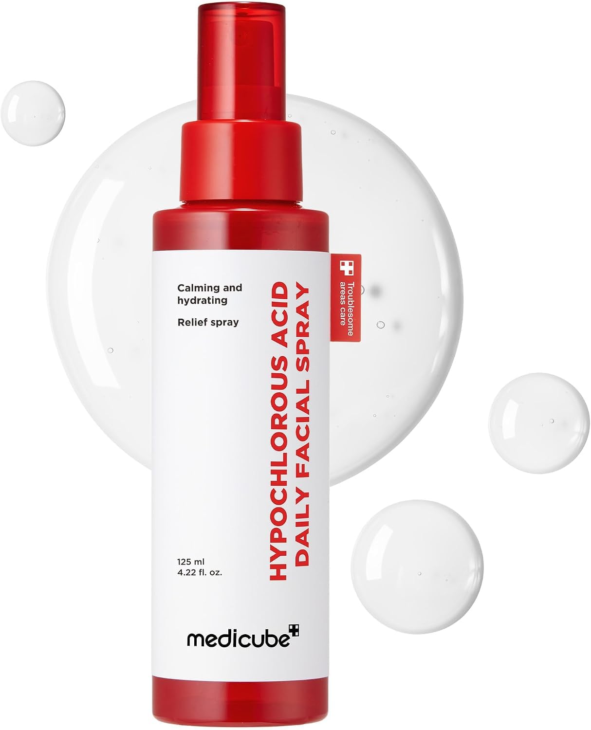 Medicube Red spray visage acide hypochloreux 125 ml apaisant