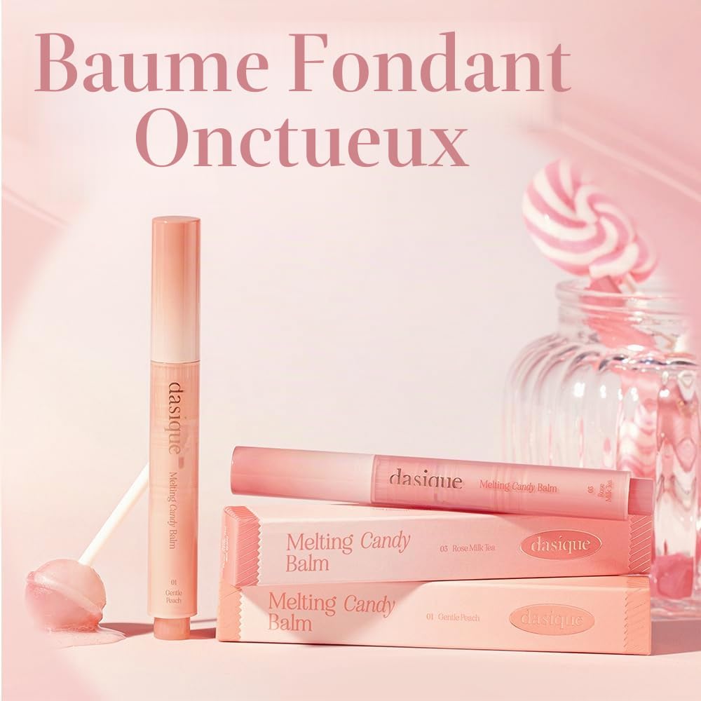 Dasique baume bonbon fondant lèvres #04 Figue Nue brillant