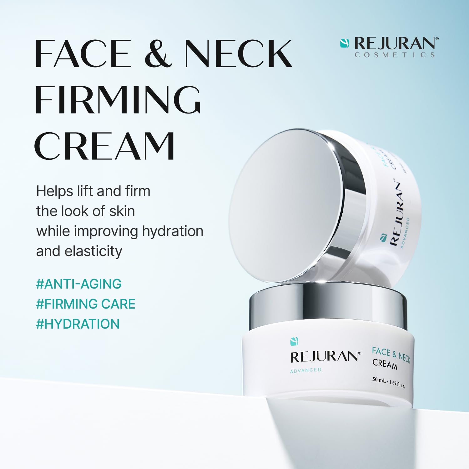 Rejuran Moisturizers Advanced Face & Neck Firming Cream crème pot lift