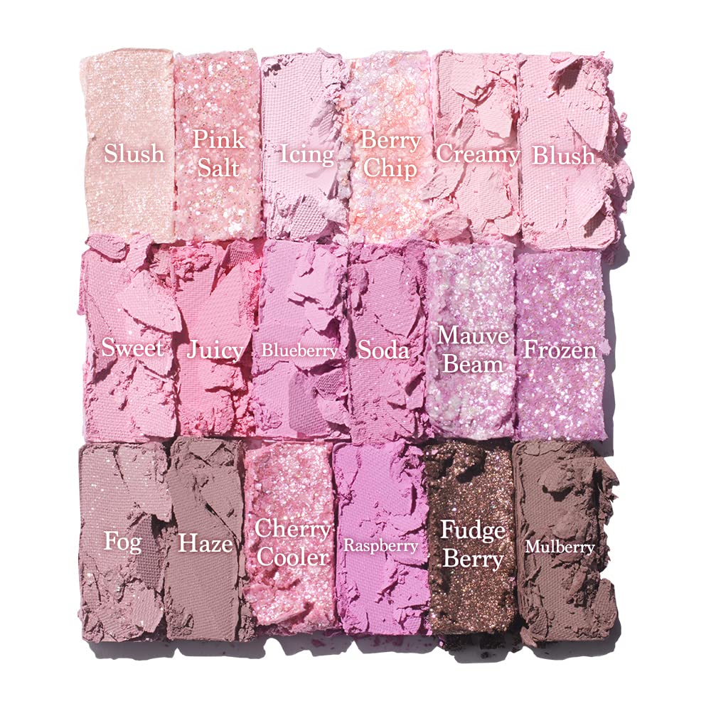 Dasique Eye palette fards paupières 18 Berry Smoothie mat