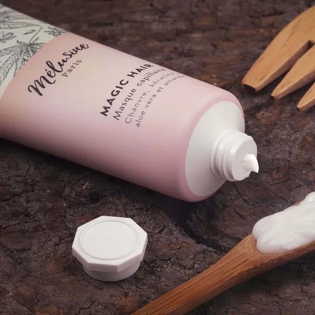 Mélusine Soins cheveux Masque Cheveux au Chanvre masque sans silicone
