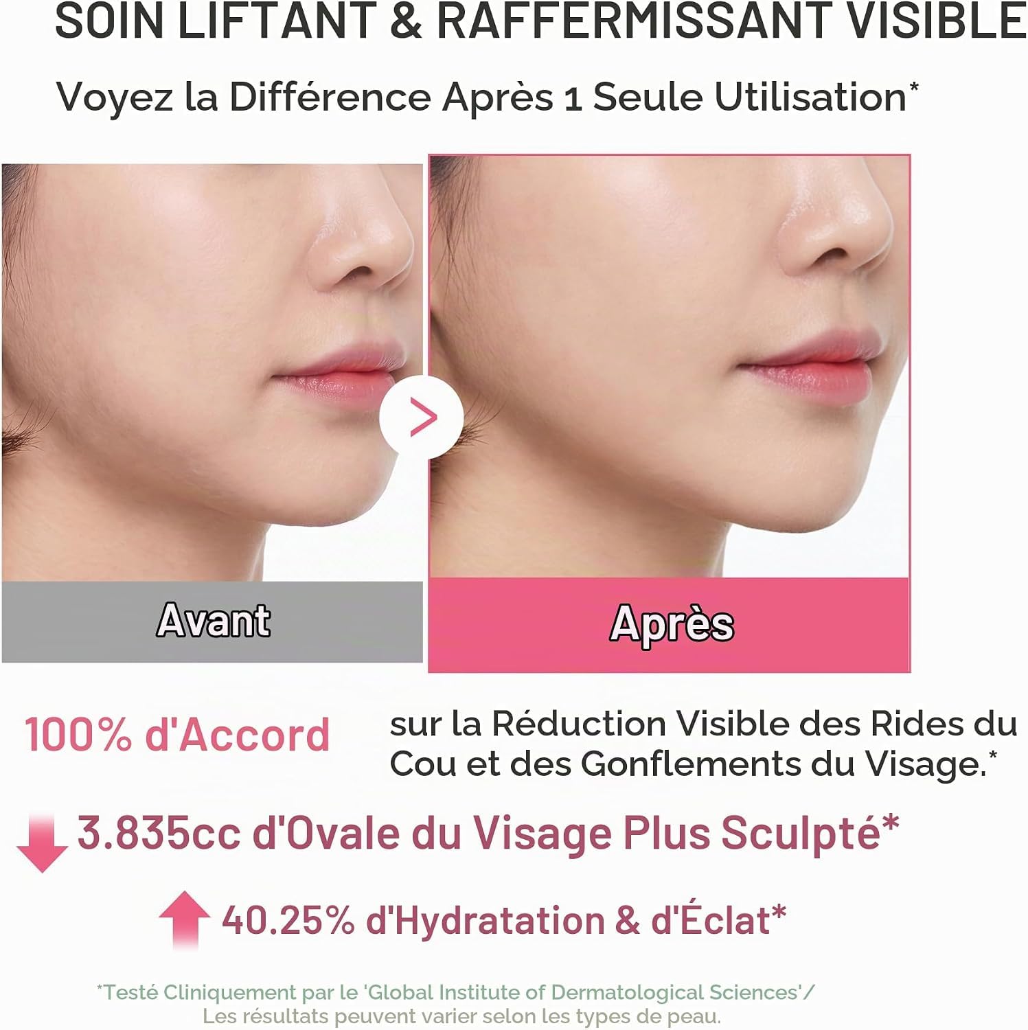 Medicube PDRN Pink crème cou collagène Guasha 90 g fermeté