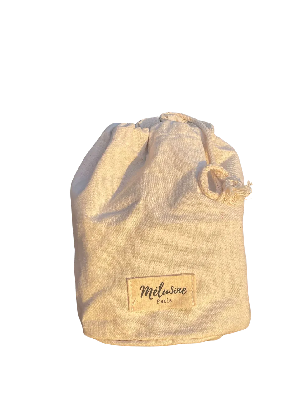 Mélusine Accessoires pochon trousse coton naturel 19 cm