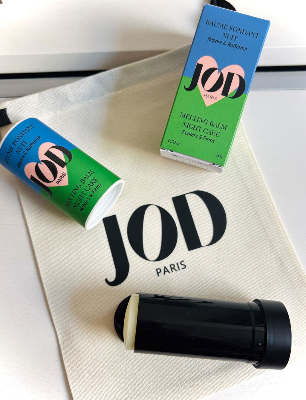 JOD Les Soins Experts Baume Fondant Nuit stick 20g