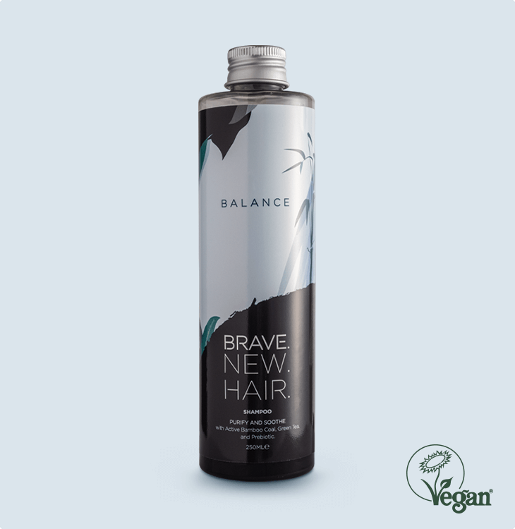 Brave New Hair Balance shampoing charbon bambou cheveux gras